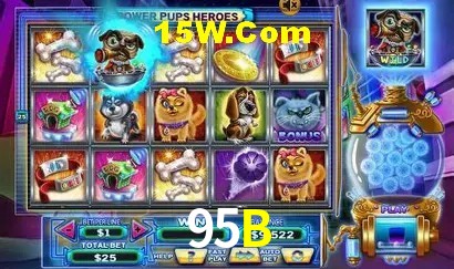 Slots com jackpots e giros grátis na 95B